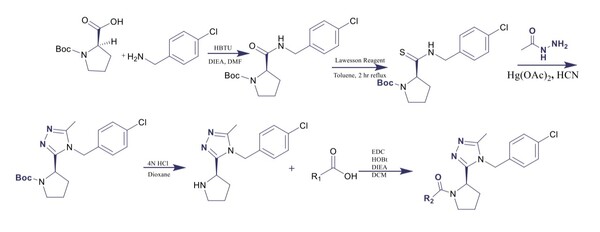 Synthesis of a novel CCR1 antagonist for treatment of glioblastoma