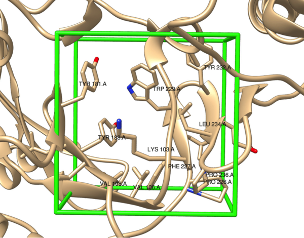 Design and <em>in silico</em> screening of analogs of rilpivirine as novel non-nucleoside reverse transcriptase inhibitors (NNRTIs) for antiretroviral therapy