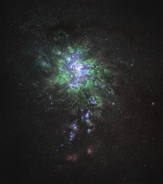 Exploring the Wonders of the Early Universe:  Green Pea Galaxies and Light Flux