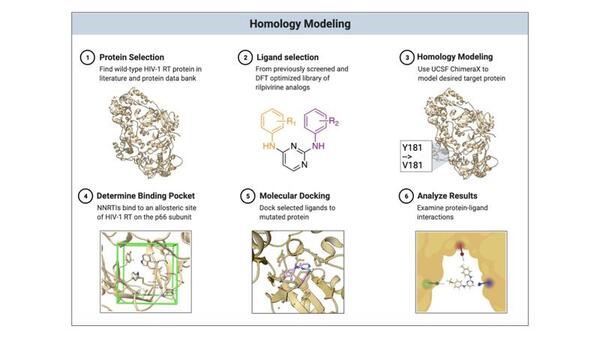 Homology modeling of clinically-relevant rilpivirine-resistant HIV-RT variants identifies novel rilpivirine analogs with retained binding affinity against NNRTI-resistant HIV mutations 