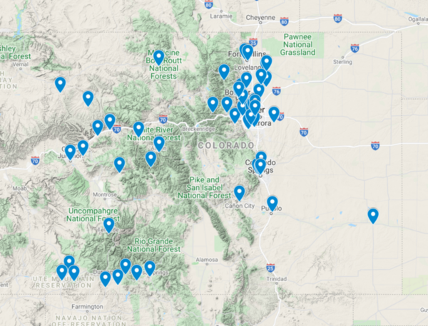 A land use regression model to predict emissions from oil and gas production using machine learning