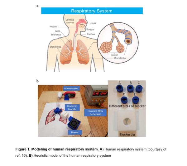 Analyzing breath sounds by using deep learning in diagnosing bronchial blockages with artificial lung