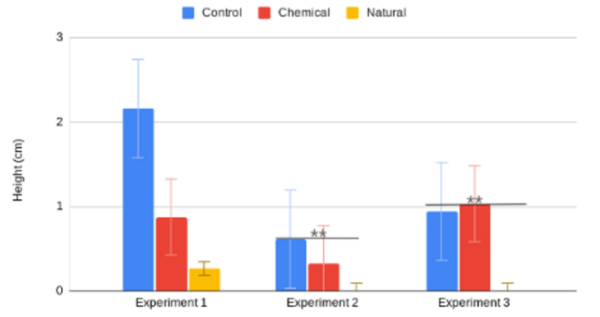 A juxtaposition of the effects of natural and chemical fertilizers on <i>Ocimum basilicum</i>