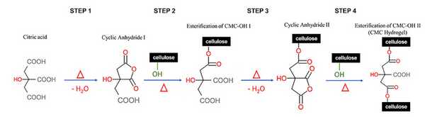 Utilizing sorbitol to improve properties of cellulose-based biodegradable hydrogels