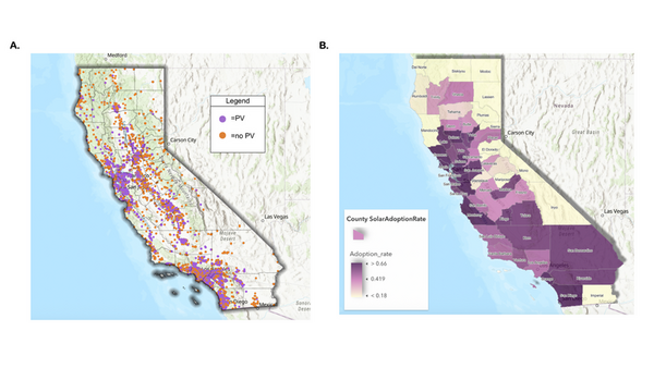 Cover photo for Mapping equity in California K-12 school solar adoption using computer vision