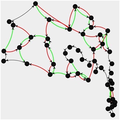 Cover photo for Ant Colony Optimization Algorithms with Multiple Simulated Colonies Offer Potential Advantages for Solving the Traveling Salesman Problem and, by Extension, Other Optimization Problems