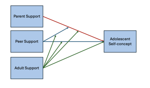 Cover photo for Effects of social support on adolescent identity development