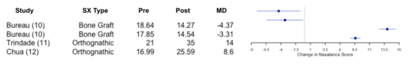 Cover photo for Effects of alveolar bone grafts vs. orthognathic surgery on cleft palate speech nasalance: a meta-analysis